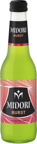 null Midori Burst Bottle 4X275ML