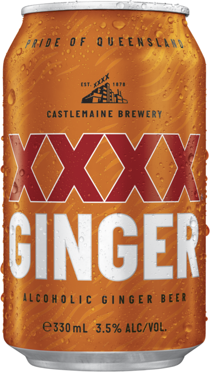 XXXX Ginger Beer Can 1X330ML