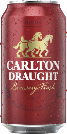 null Carlton Draught Can 6X375ML