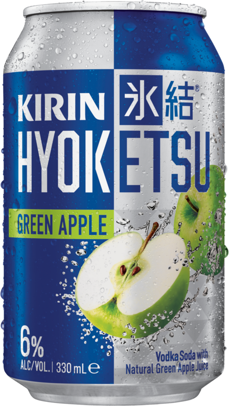Kirin Hyoketsu & Green Apple 6% Can 1X330ML