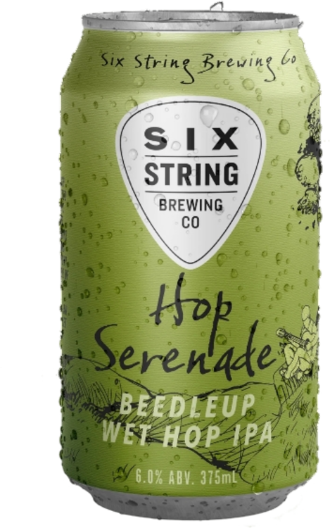 Six String Hop Serenade Beedleup Wet Hot IPA Can 1X375ML