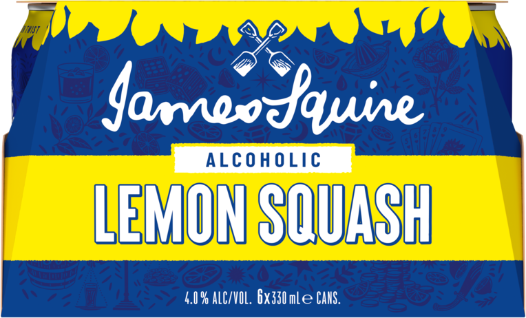 James Squire Lemon Squash Can 6X330ML