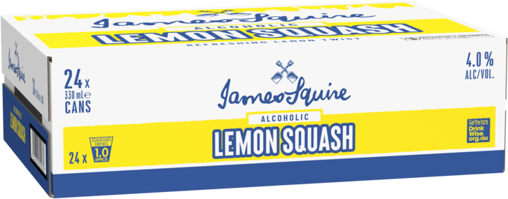 James Squire Lemon Squash Can 24X330ML