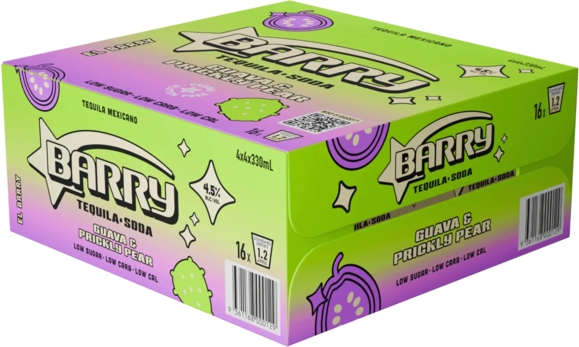 Barry Guava & Prickly Pear Can 16X330ML