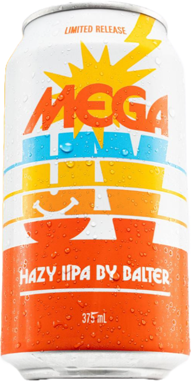 Balter Mega Uv Hazy IIPA Can 16X375ML
