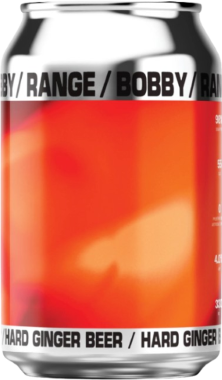 Range Brewing X Bobby Hard Ginger Beer Can 1X330ML