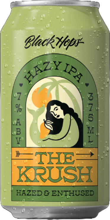 Black Hops The Krush Hazy IPA Can 16X375ML