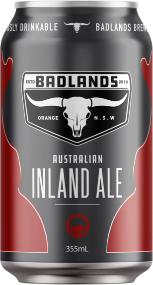 Badlands Inland Ale Can 4X355ML