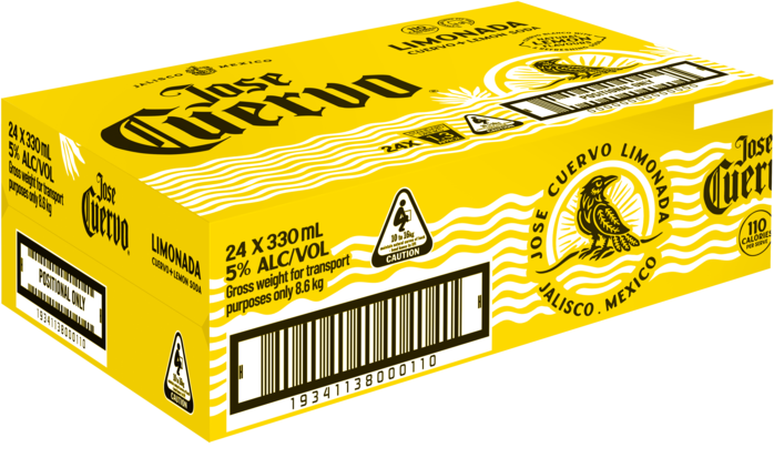 Jose Cuervo Limonada Can 24X330ML