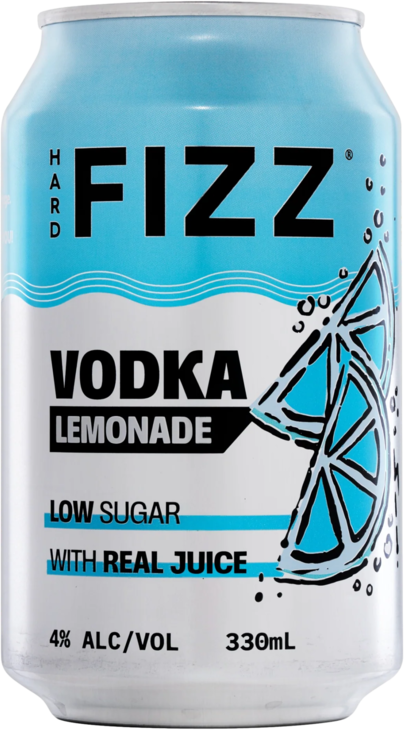 Hard Fizz Vodka Lemonade Can 1X330ML