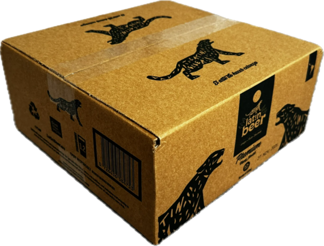 Latin Beer Hoppy Blonde Can 16X375ML