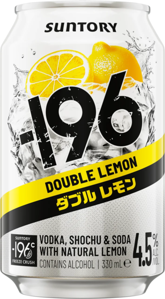 Suntory -196 Lemon Can 4.5% 1X330ML
