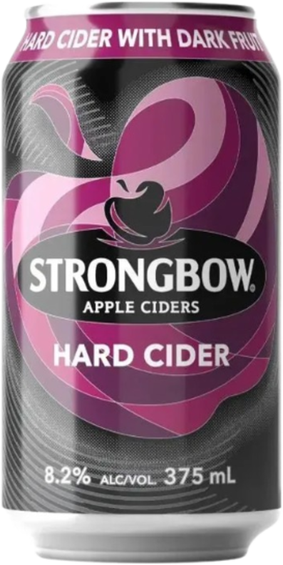 Strongbow Hard Cider Dark Fruit Can 1X375ML