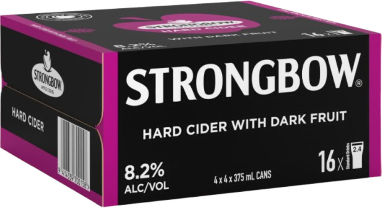 Strongbow Hard Cider Dark Fruit Can 16X375ML