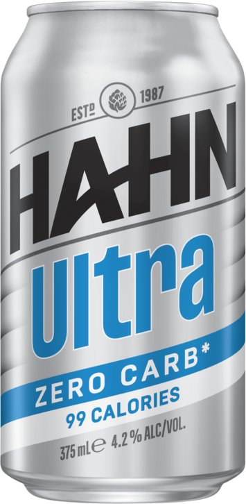 Hahn Ultra Zero Carb 4.2% Can 1X375ML