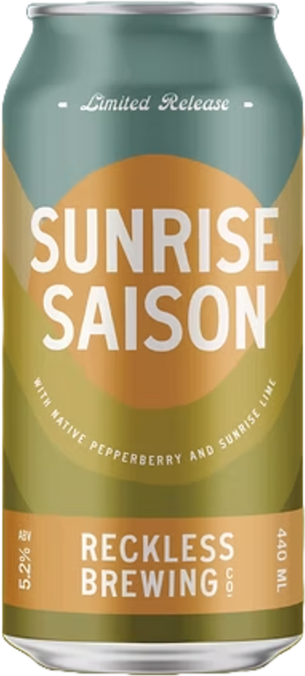 Reckless Native Sunrise Saison Can 1X440ML