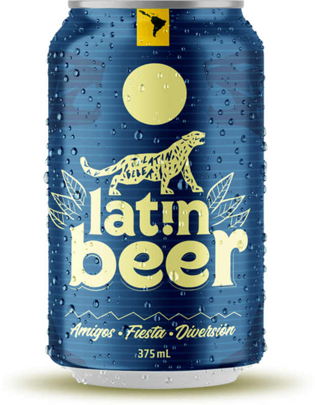 Latin Beer Lager Can 1X375ML