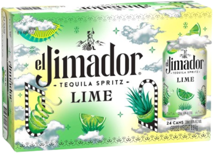 El Jimador Tequila Spritz Lime Can 24X330ML