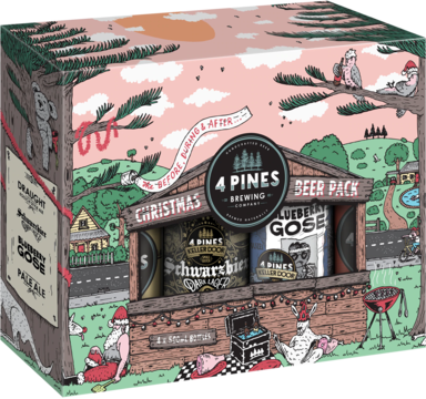4 Pines Christmas Pack 4X500ML
