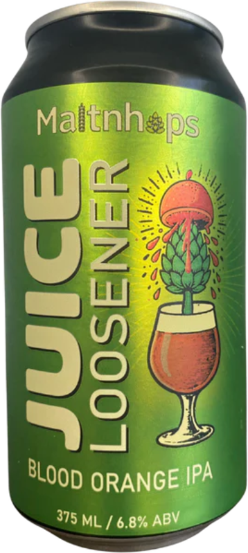 Maltnhops Juice Loosener Blood Orange IPA Can 1X375ML