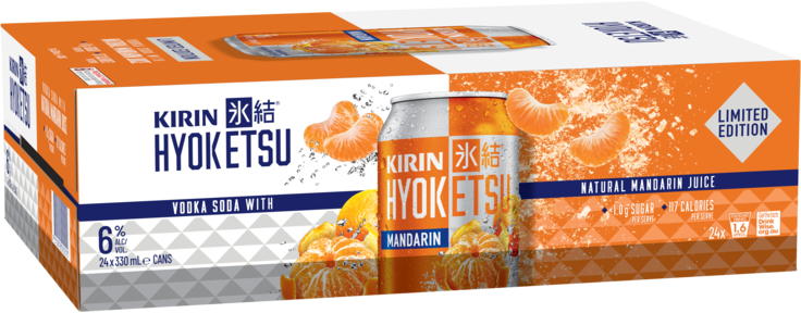Kirin Hyoketsu & Mandarin 6% Can 1X330ML