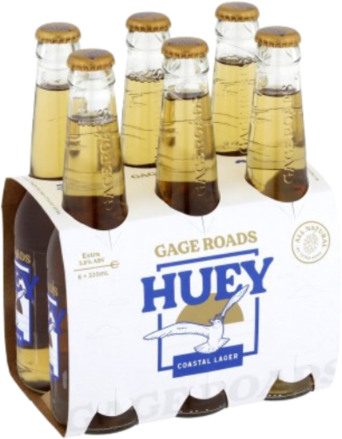 Gage Roads Huey Coastal Lager Bottle 1X330ML