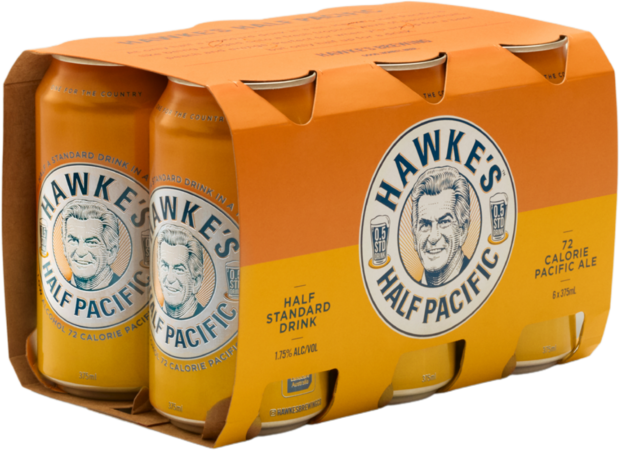 Hawkes Half Pacific Ale Can 6X375ML