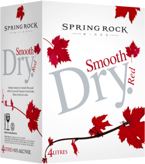 Spring Rock Smooth Dry Red 4LT