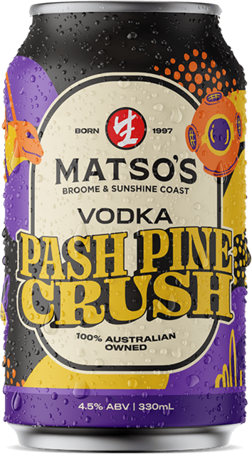 Matsos Vodka Pash Pine Crush Can 1X330ML