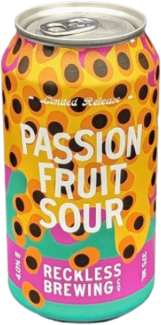 Reckless Passionfruit Sour Can 4X375ML