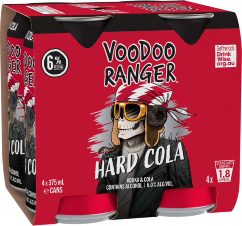 Voodoo Ranger Hard Cola Can 4X375ML