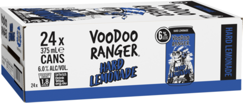 Voodoo Ranger Hard Lemonade Can 24X375ML