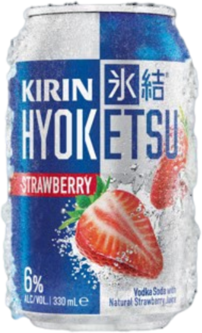 Kirin Hyoketsu & Strawberry 6% Can 1X330ML