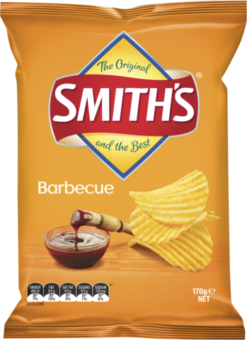Smiths Crinkle B.B.Q. 170GM