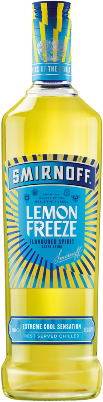 Smirnoff Lemon Freeze Vodka 700ML