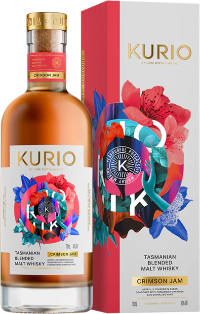 Kurio Crimson Jam Tasmanian Blended Malt Whisky 700ML