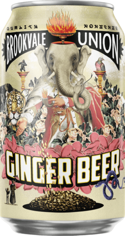  Brookvale Union Ginger Beer Can 10X330ML