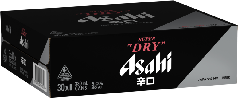 Asahi Super Dry Can 3X10X330ML