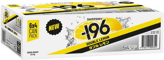 Suntory -196 Lemon Can 4.5% 10X330ML