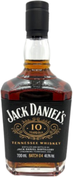 Jack Daniels 10 Year Old Batch 4 Whiskey 700ML