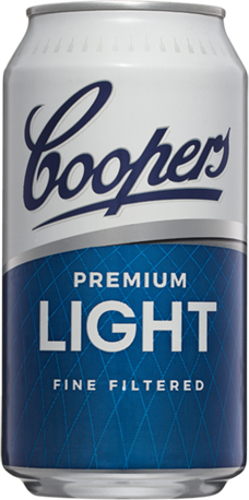 Coopers Premium Light Can 24X375ML