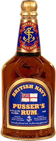 Pussers Blue Label British Navy Rum 700ML