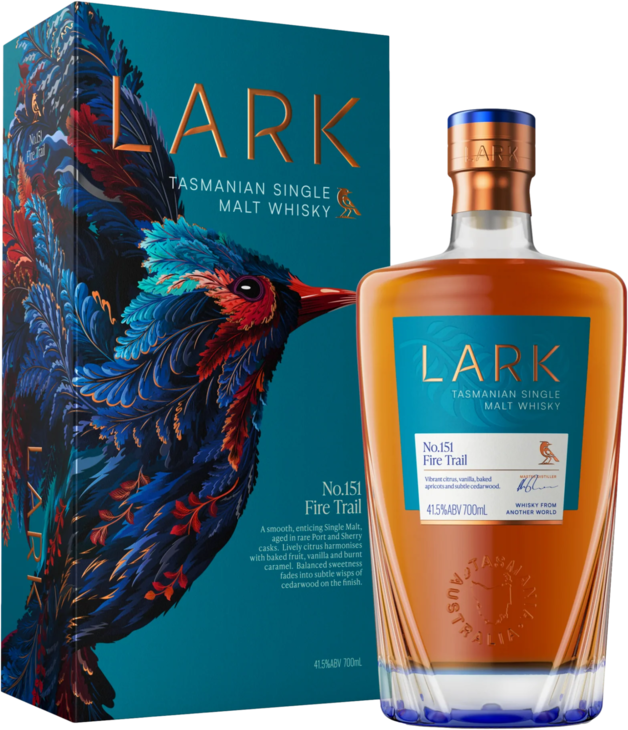 Lark Fire Trail Tasmanian Single Malt Whisky 700ML