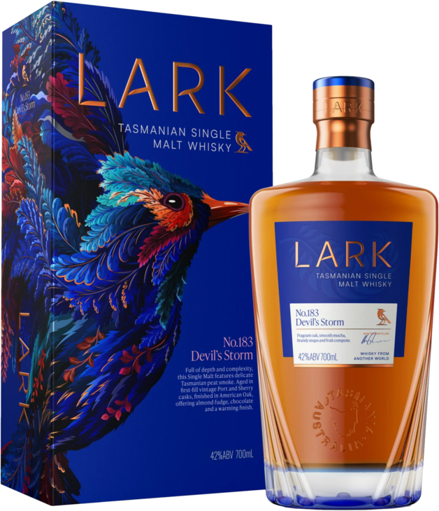 Lark Devils Storm Tasmanian Single Malt Whisky 700ML