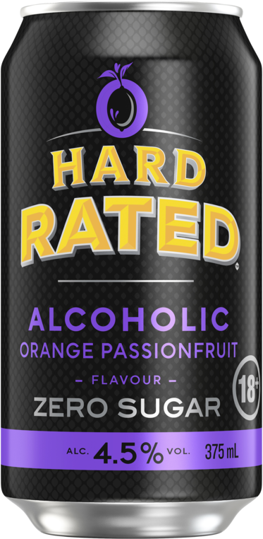 Hard Rated Orange And Passionfruit Can 3X10X375ML