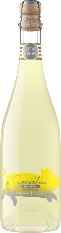 Squealing Pig Squealini Zesty Lemon Spritz Zero Sugar 750ml