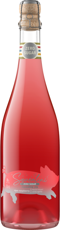 Squealing Pig Squealini Raspberry Spritz Zero Sugar 750ML