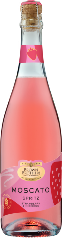 Brown Brothers Moscato Spritz Strawberry & Hibiscus 750ml