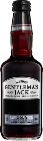 Jack Daniels Gentleman Jack & Cola Bottle 24X330ML