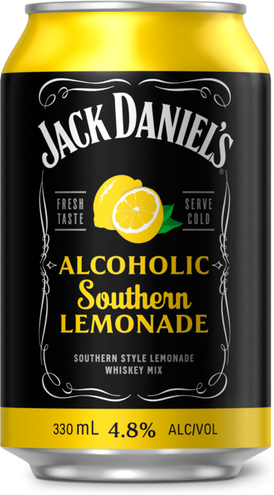 Jack Daniel's Southern Flavours Lemonade Can 1X330ML